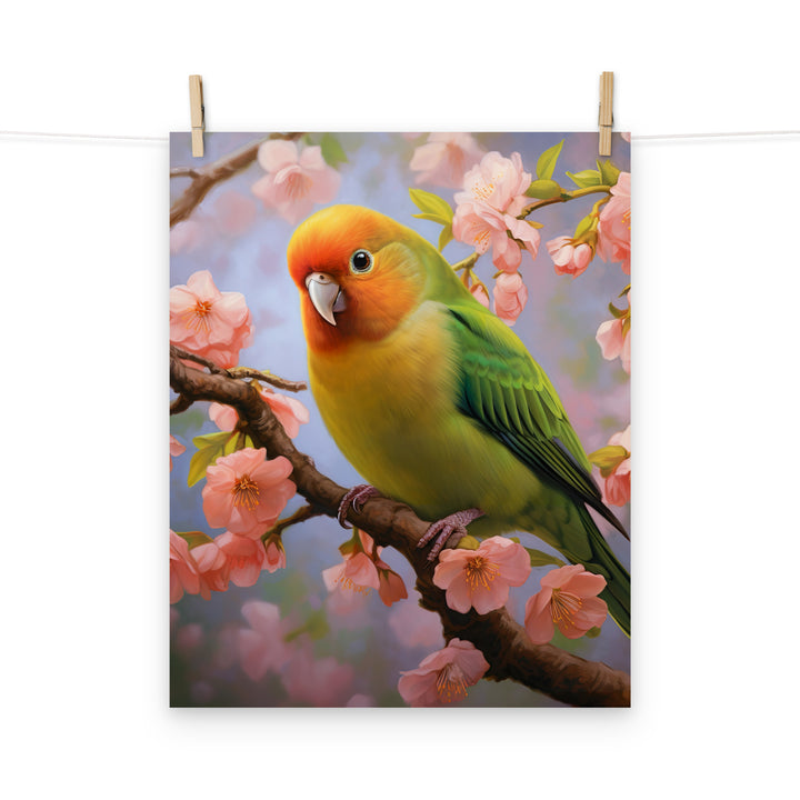 Lovebird Photo paper poster - PosterfyAI.com