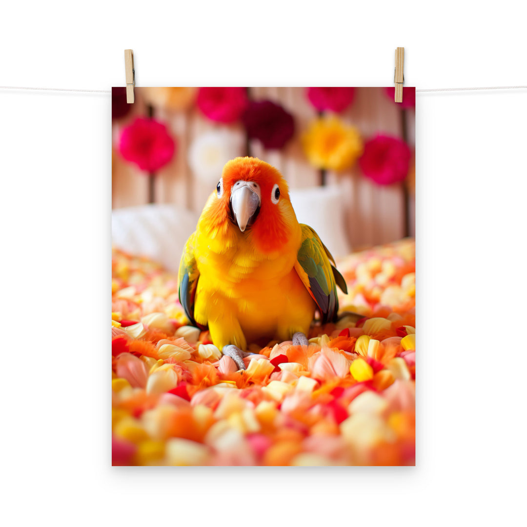 Lovebird Photo paper poster - PosterfyAI.com
