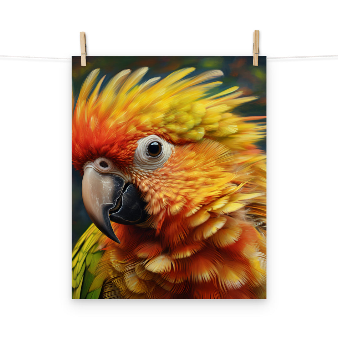 Conures Photo paper poster - PosterfyAI.com