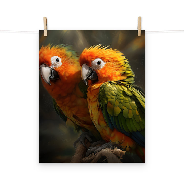Conures Photo paper poster - PosterfyAI.com
