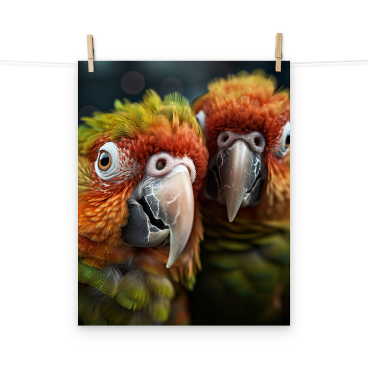 Conures Photo paper poster - PosterfyAI.com