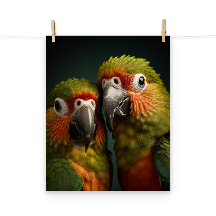 Conures Photo paper poster - PosterfyAI.com