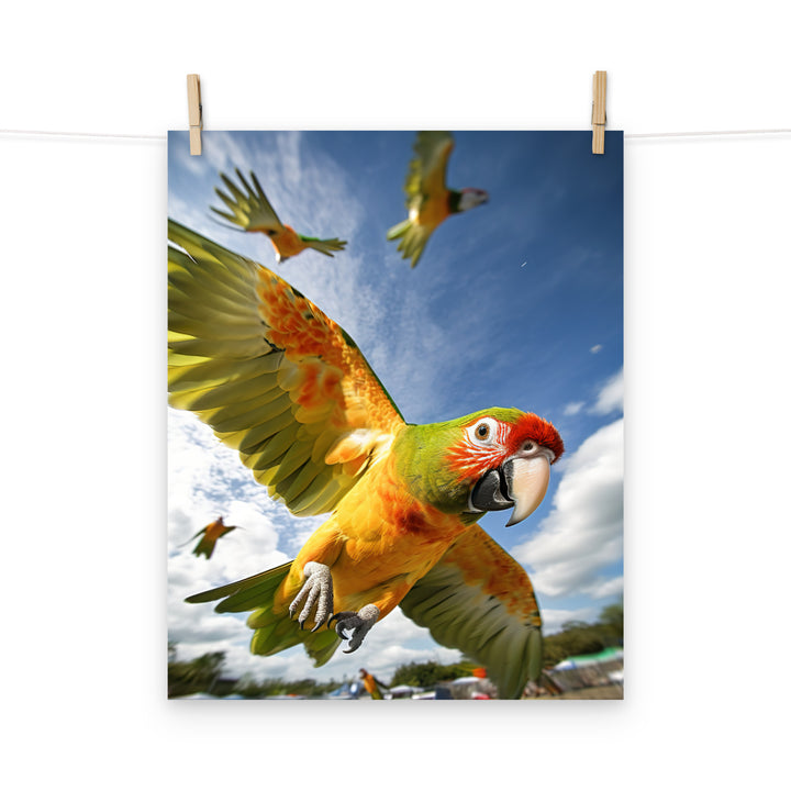 Conures Photo paper poster - PosterfyAI.com