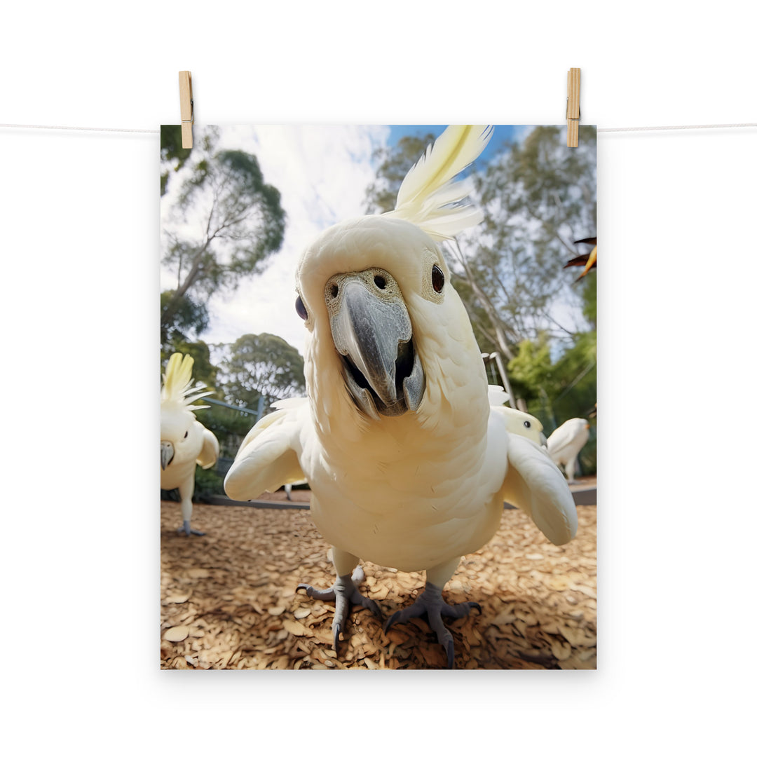Cockatoo Photo paper poster - PosterfyAI.com