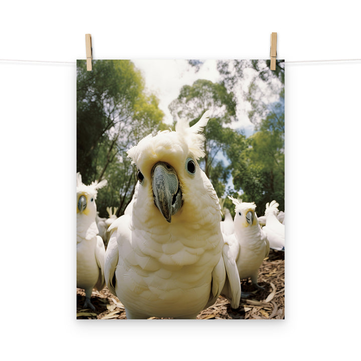 Cockatoo Photo paper poster - PosterfyAI.com