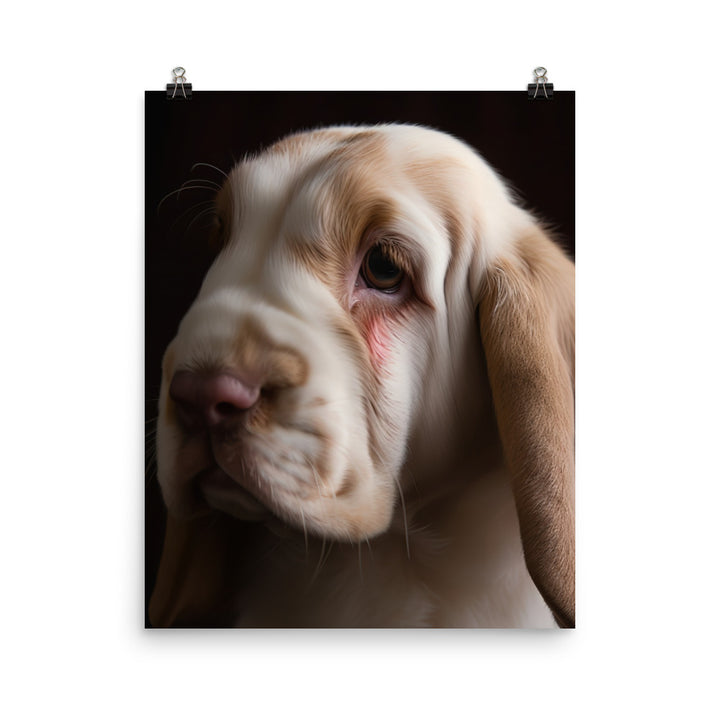 Majestic English Lop Photo paper poster - PosterfyAI.com