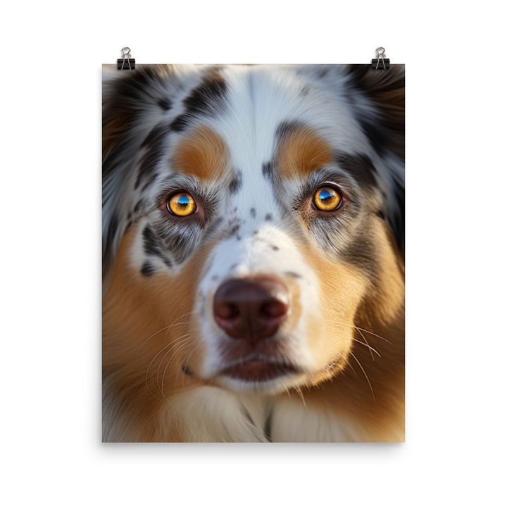 Ruggedly handsome Photo paper poster - PosterfyAI.com