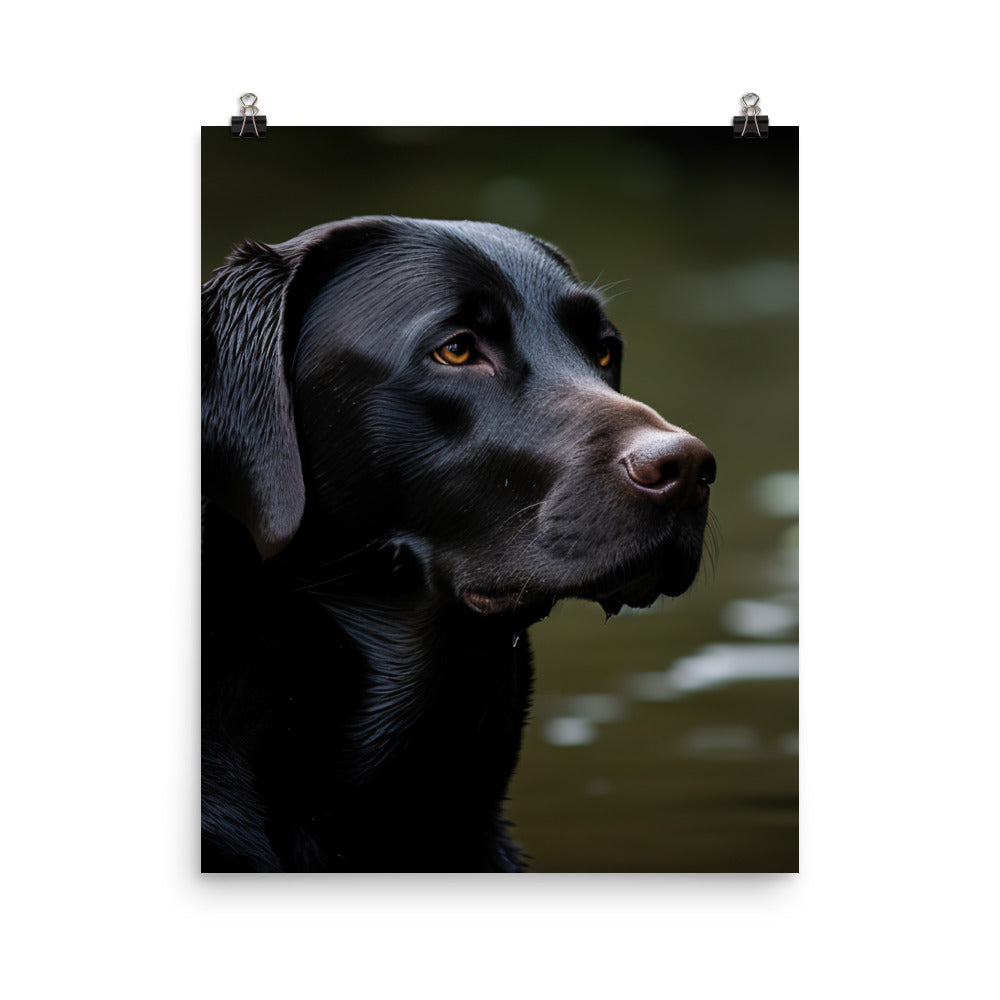 Weimaraner Photo paper poster - PosterfyAI.com
