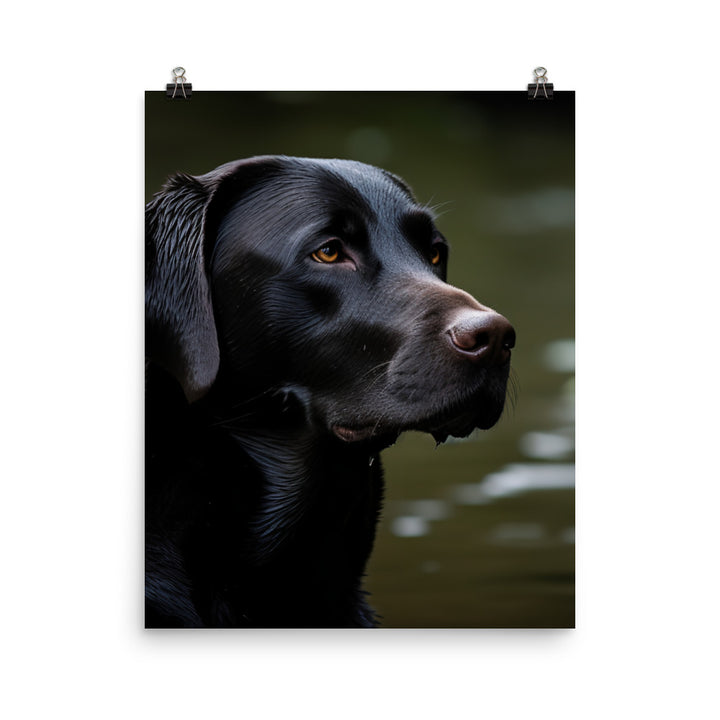 Weimaraner Photo paper poster - PosterfyAI.com