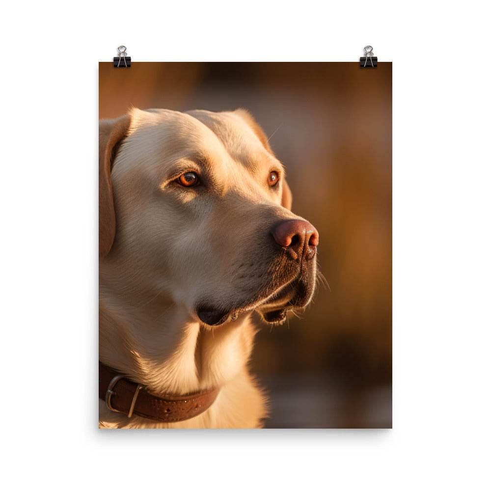 Weimaraner Photo paper poster - PosterfyAI.com