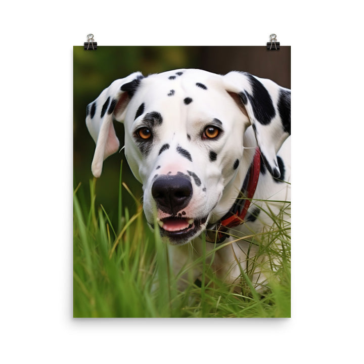 Dalmatian Photo paper poster - PosterfyAI.com