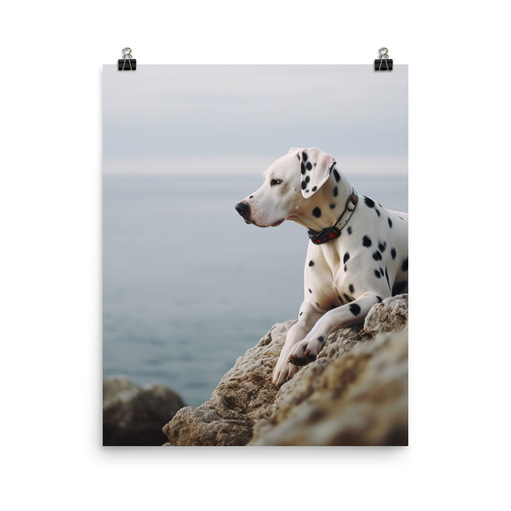 Dalmatian Daydream Photo paper poster - PosterfyAI.com