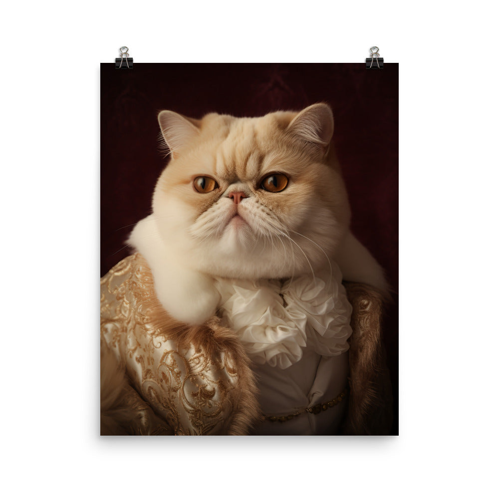 Exotic Shorthair Photo paper poster - PosterfyAI.com