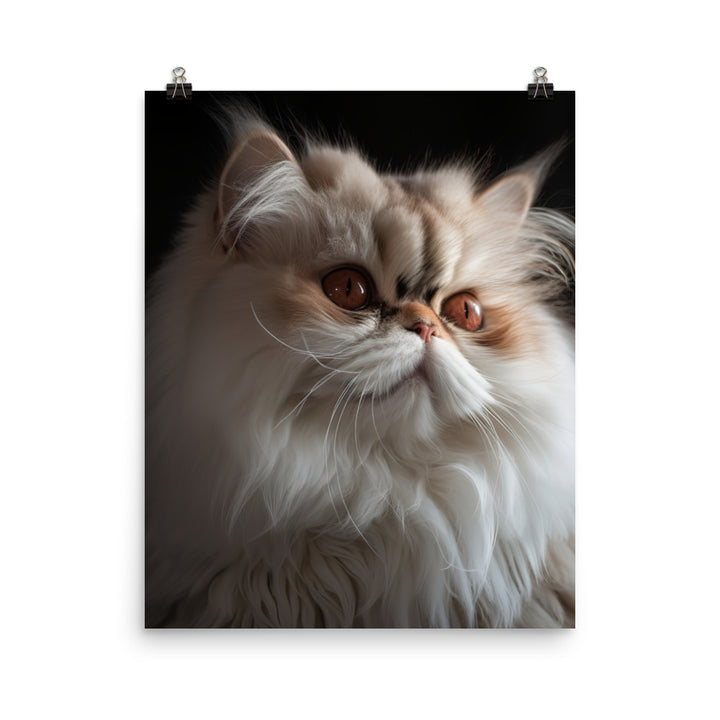 Glamorous Persian Portrait Photo paper poster - PosterfyAI.com