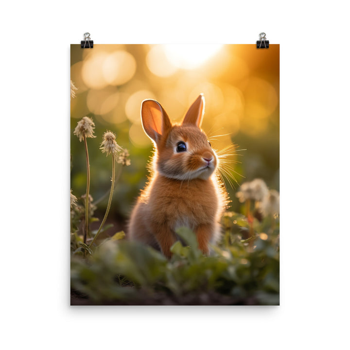 Irresistible Cinnamon Cuteness Photo paper poster - PosterfyAI.com