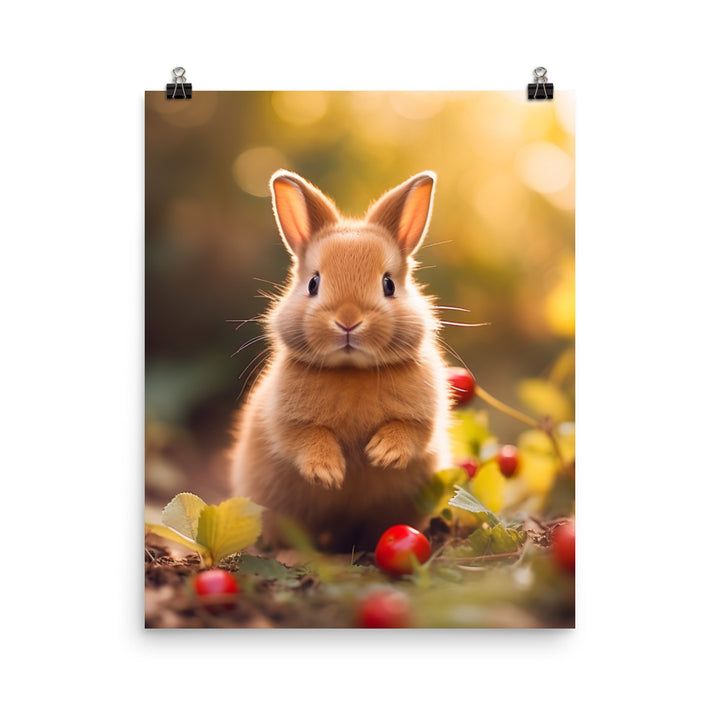 Irresistible Cinnamon Cuteness Photo paper poster - PosterfyAI.com