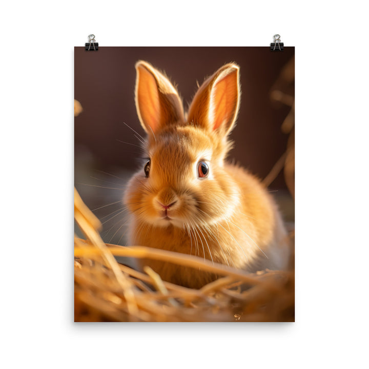 Charming Cinnamon Companion Photo paper poster - PosterfyAI.com