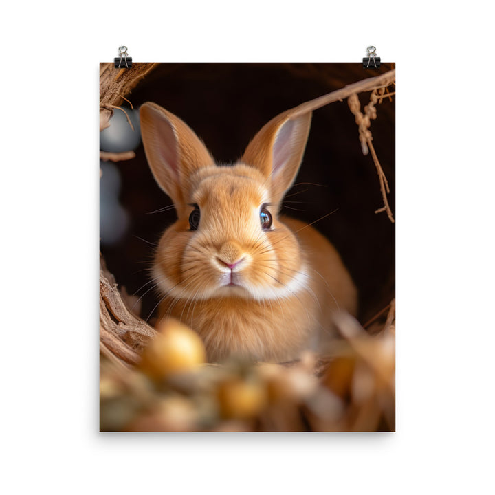Charming Cinnamon Companion Photo paper poster - PosterfyAI.com