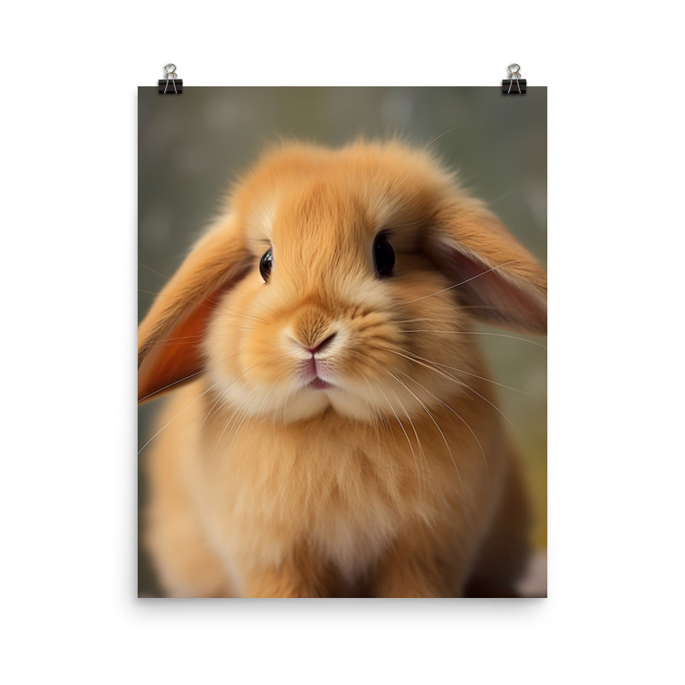 American Fuzzy Lop Photo paper poster - PosterfyAI.com