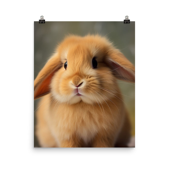 American Fuzzy Lop Photo paper poster - PosterfyAI.com