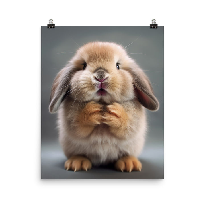 American Fuzzy Lop Photo paper poster - PosterfyAI.com