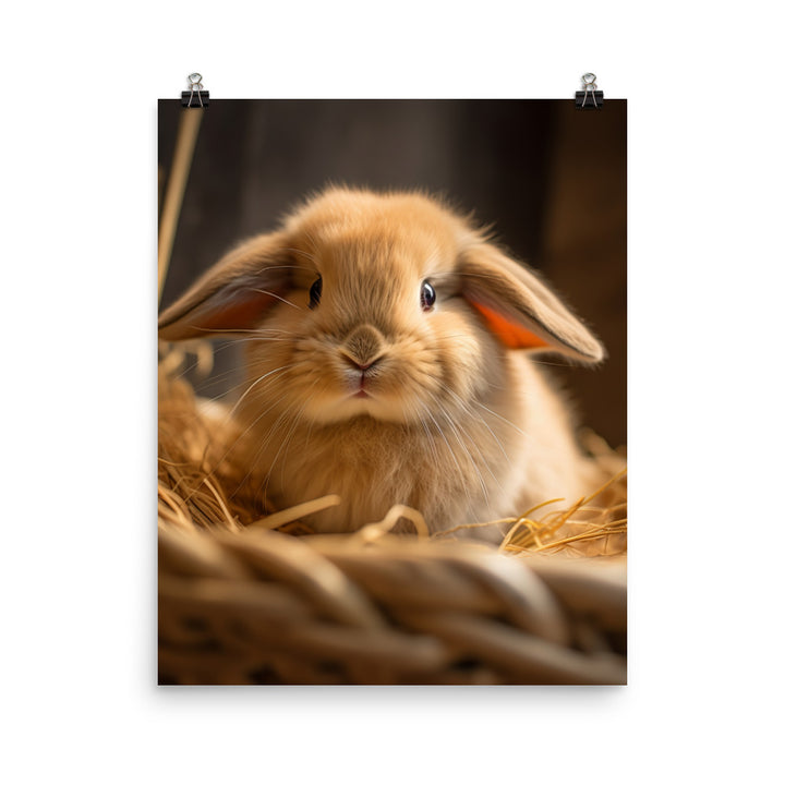 American Fuzzy Lop Photo paper poster - PosterfyAI.com