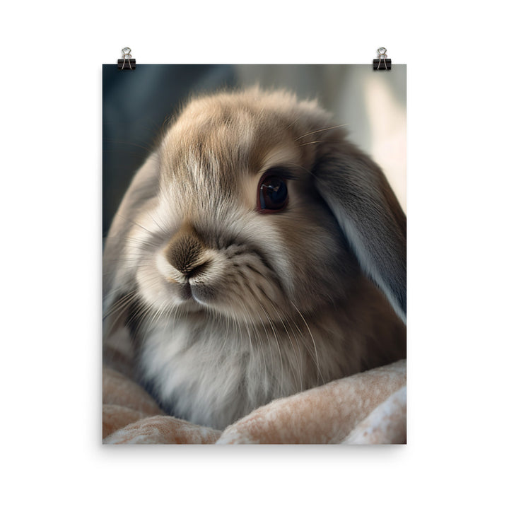 American Fuzzy Lop Photo paper poster - PosterfyAI.com