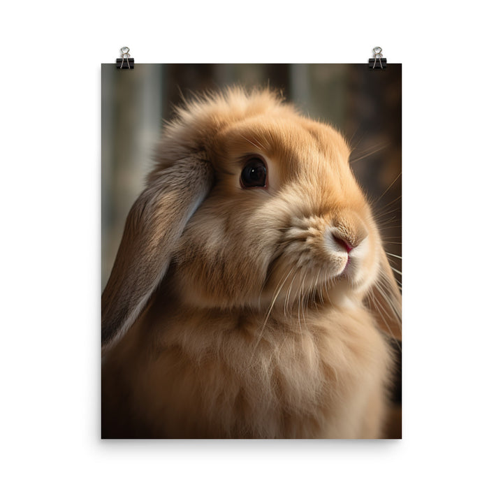 American Fuzzy Lop Photo paper poster - PosterfyAI.com