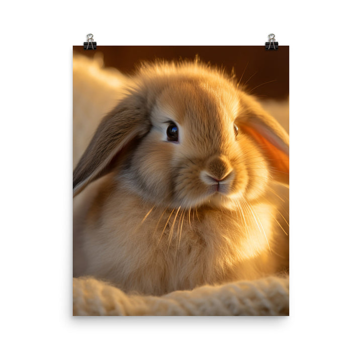 American Fuzzy Lop Photo paper poster - PosterfyAI.com