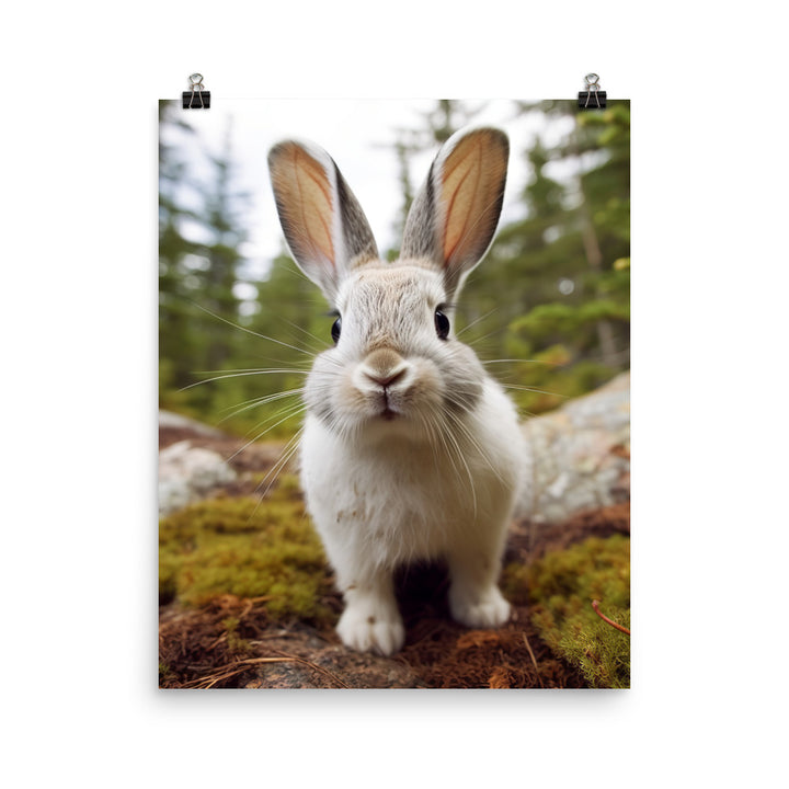 Rhinelander Bunny Photo paper poster - PosterfyAI.com