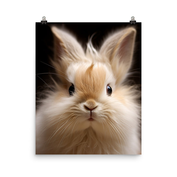 Charming Himalayan Bunny Photo paper poster - PosterfyAI.com