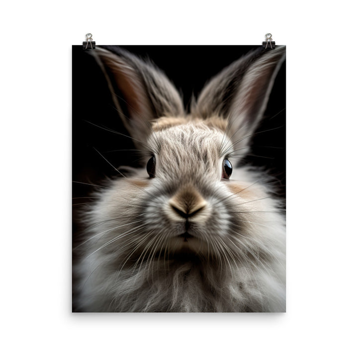 Charming Himalayan Bunny Photo paper poster - PosterfyAI.com