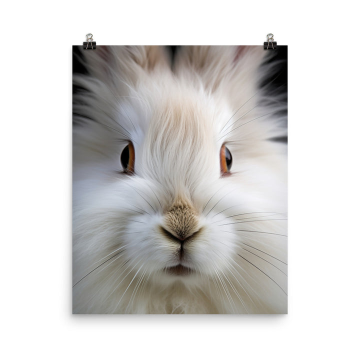 Charming Himalayan Bunny Photo paper poster - PosterfyAI.com