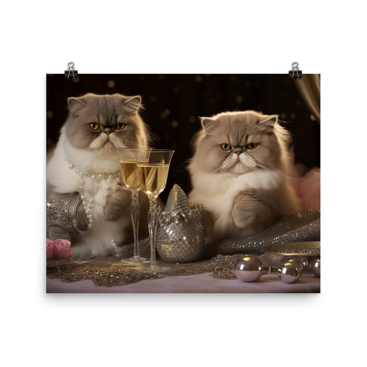 Exotic Shorthair Photo paper poster - PosterfyAI.com