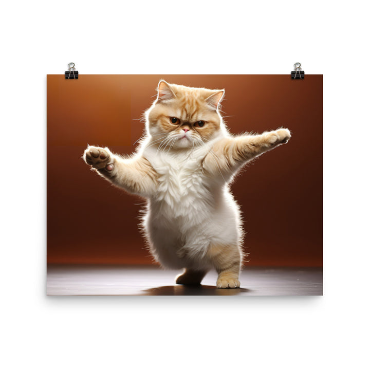 Exotic Shorthair Photo paper poster - PosterfyAI.com