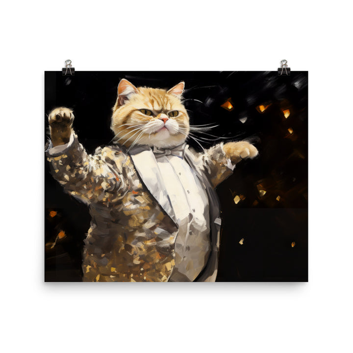 Exotic Shorthair Photo paper poster - PosterfyAI.com