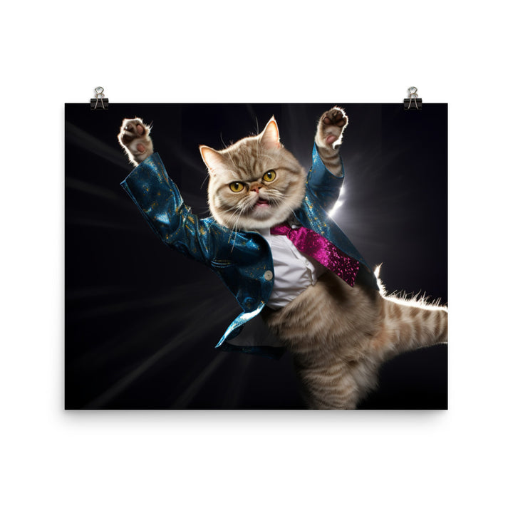 Exotic Shorthair Photo paper poster - PosterfyAI.com