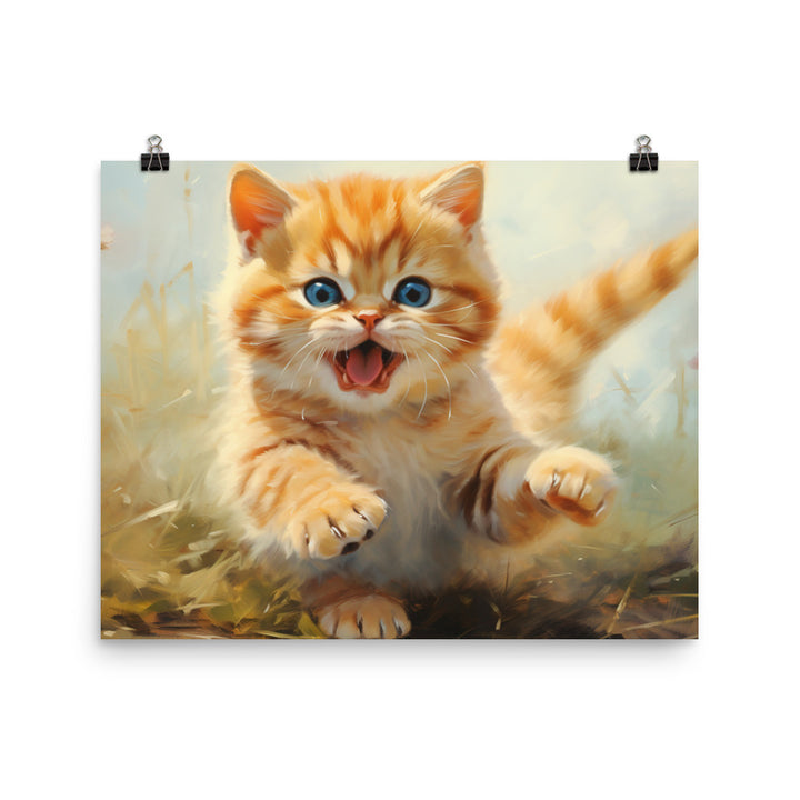 Exotic Shorthair Photo paper poster - PosterfyAI.com