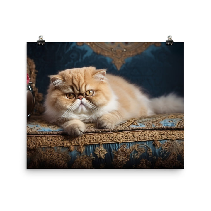 Exotic Shorthair Photo paper poster - PosterfyAI.com