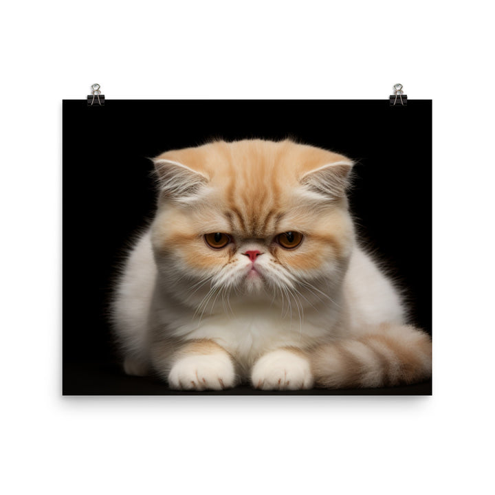 Exotic Shorthair Photo paper poster - PosterfyAI.com