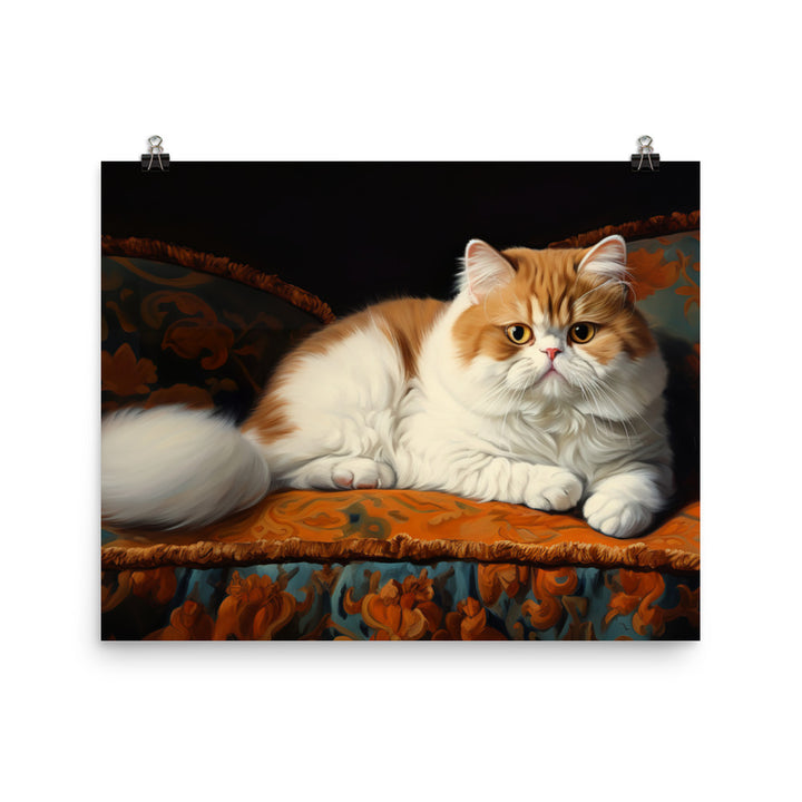 Exotic Shorthair Photo paper poster - PosterfyAI.com