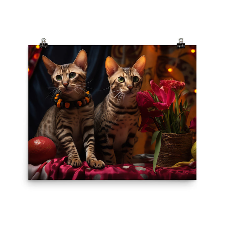 Ocicat Photo paper poster - PosterfyAI.com