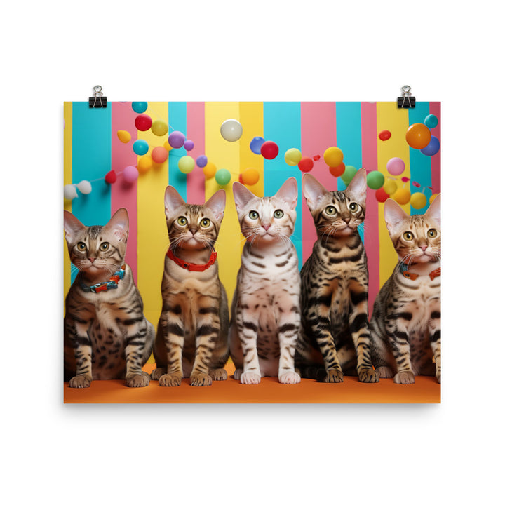 Ocicat Photo paper poster - PosterfyAI.com