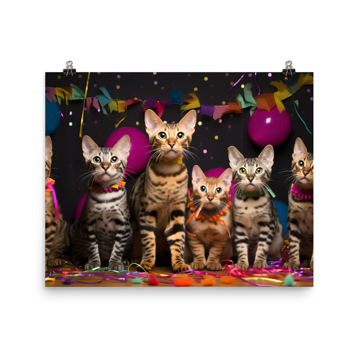Ocicat Photo paper poster - PosterfyAI.com