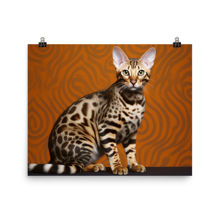 Ocicat Photo paper poster - PosterfyAI.com