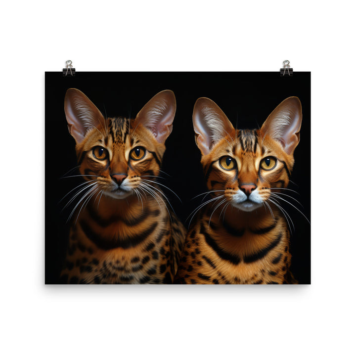 Ocicat Photo paper poster - PosterfyAI.com