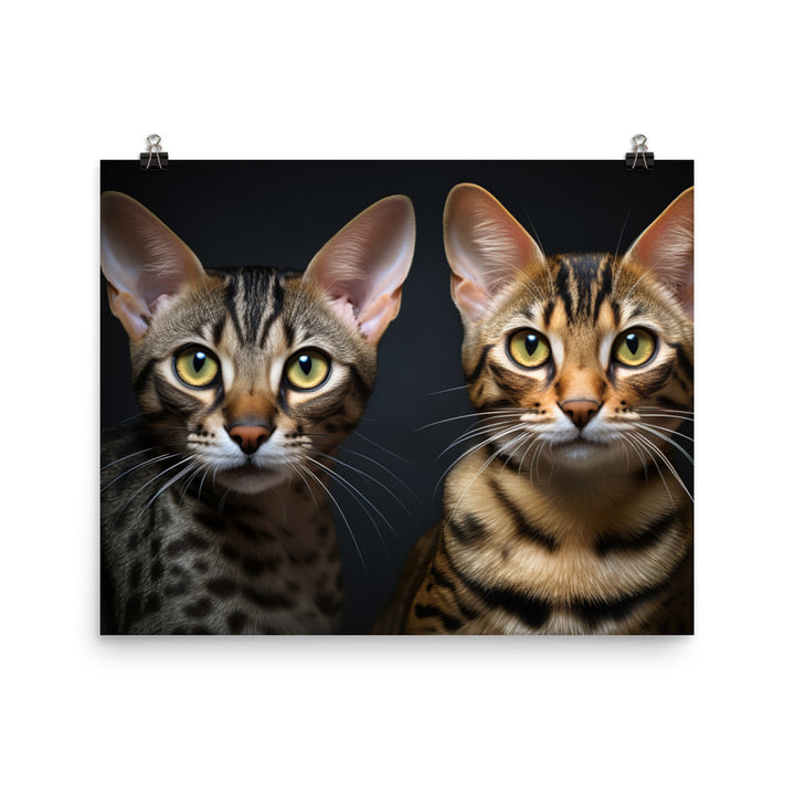 Ocicat Photo paper poster - PosterfyAI.com