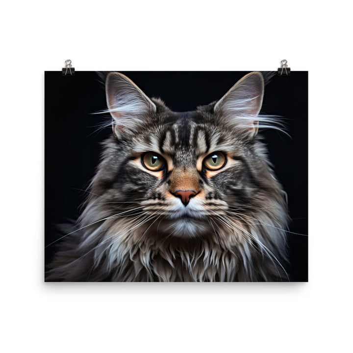 Maine Coon Photo paper poster - PosterfyAI.com