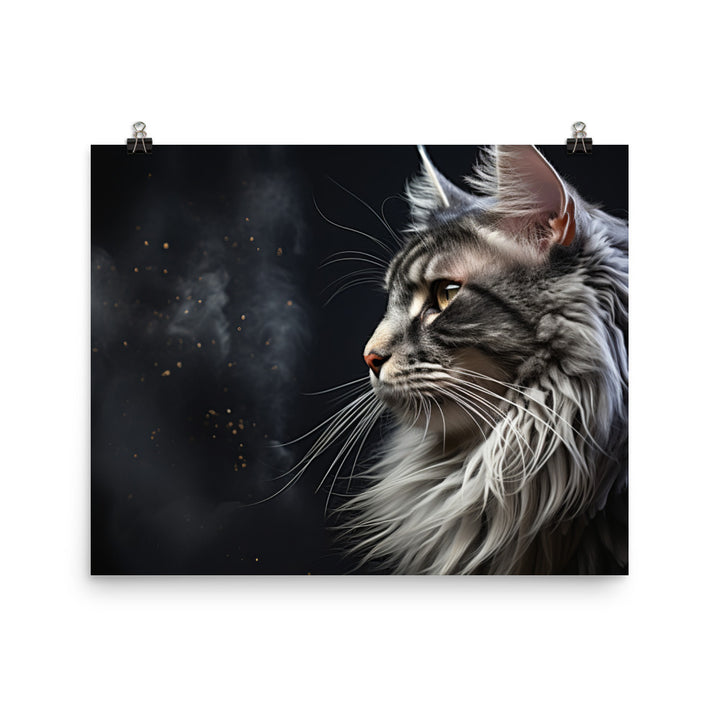 Maine Coon Photo paper poster - PosterfyAI.com