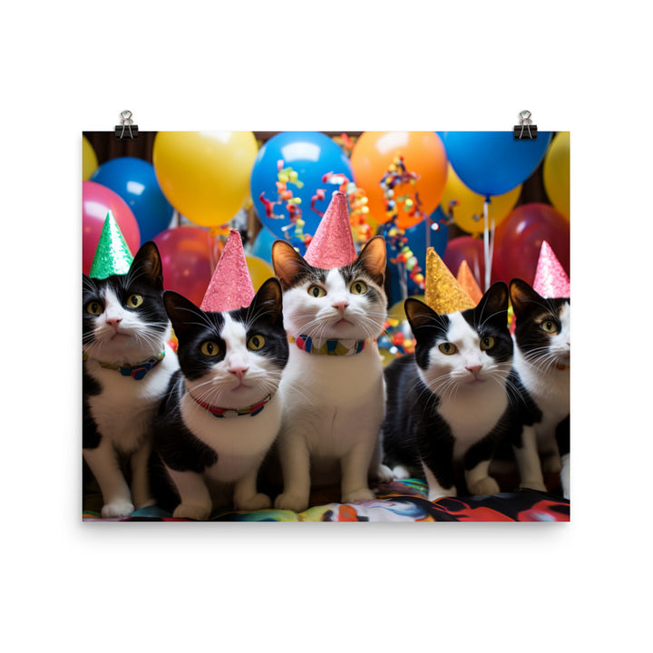 Japanese Bobtail Photo paper poster - PosterfyAI.com
